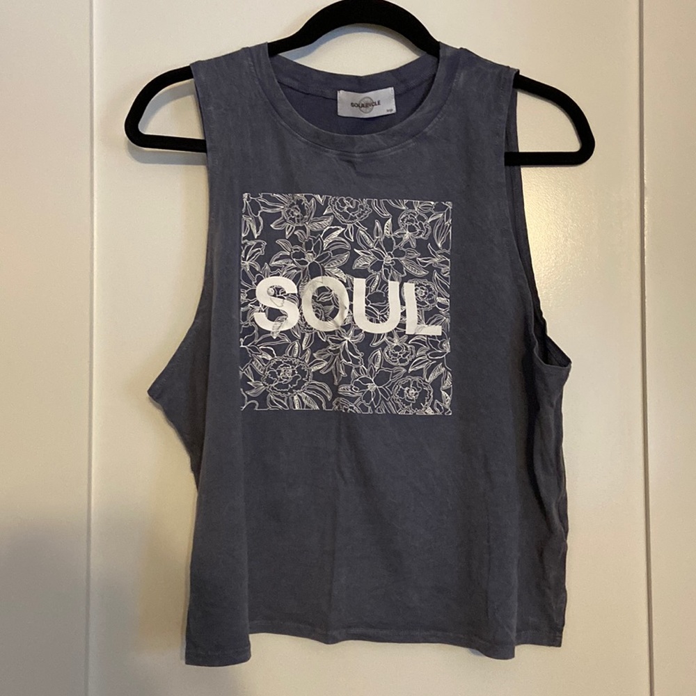 Soul cycle workout tank